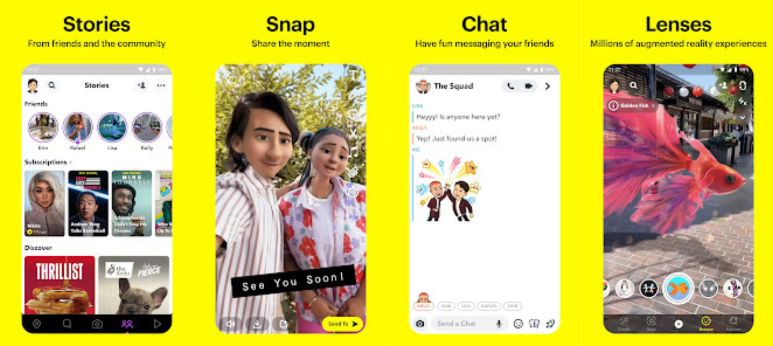 تحميل سناب شات مهكر 2026 Snapchat اخر اصدار APK للاندرويد 1